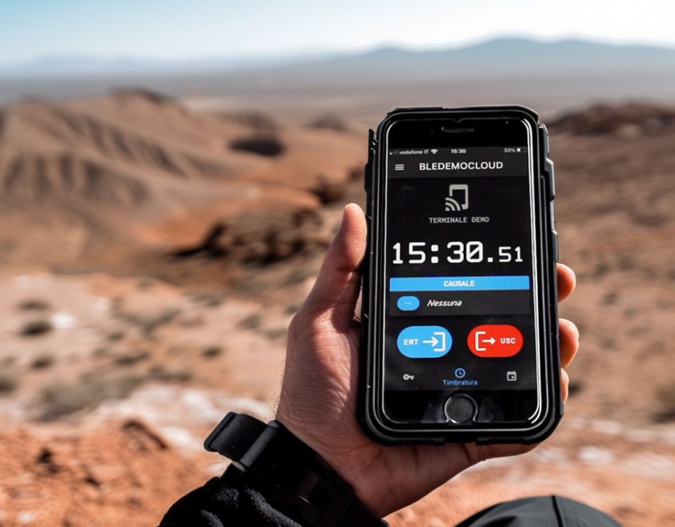 geolocalizzazione presenze app 4g