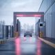 bluetooth access vehicle gate