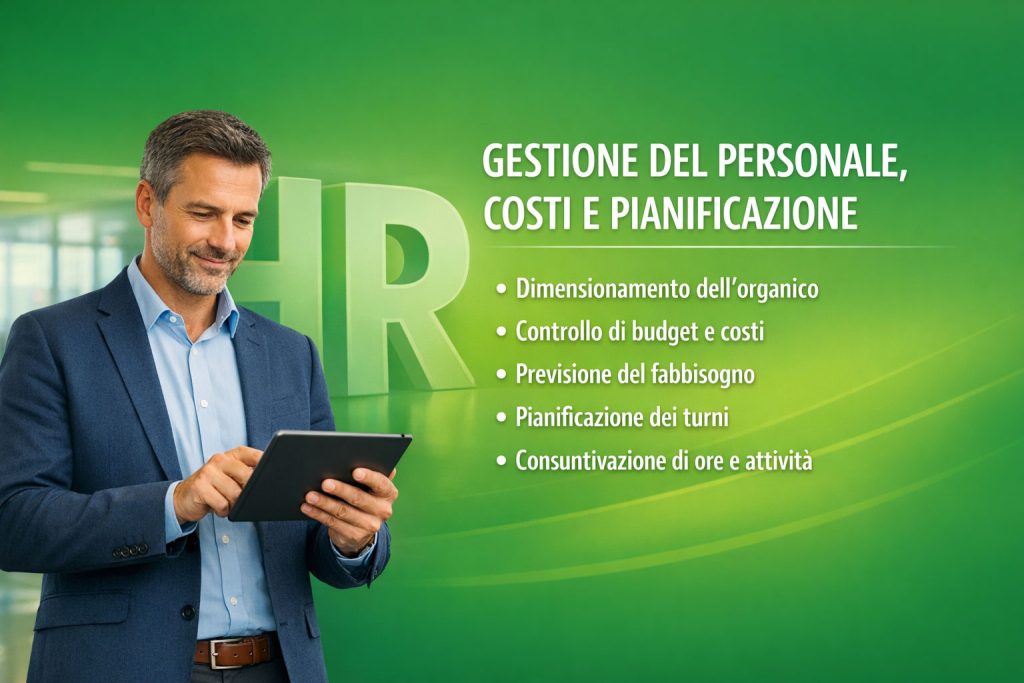 Software per la Gestione del Personale, dei Costi e della Pianificazione